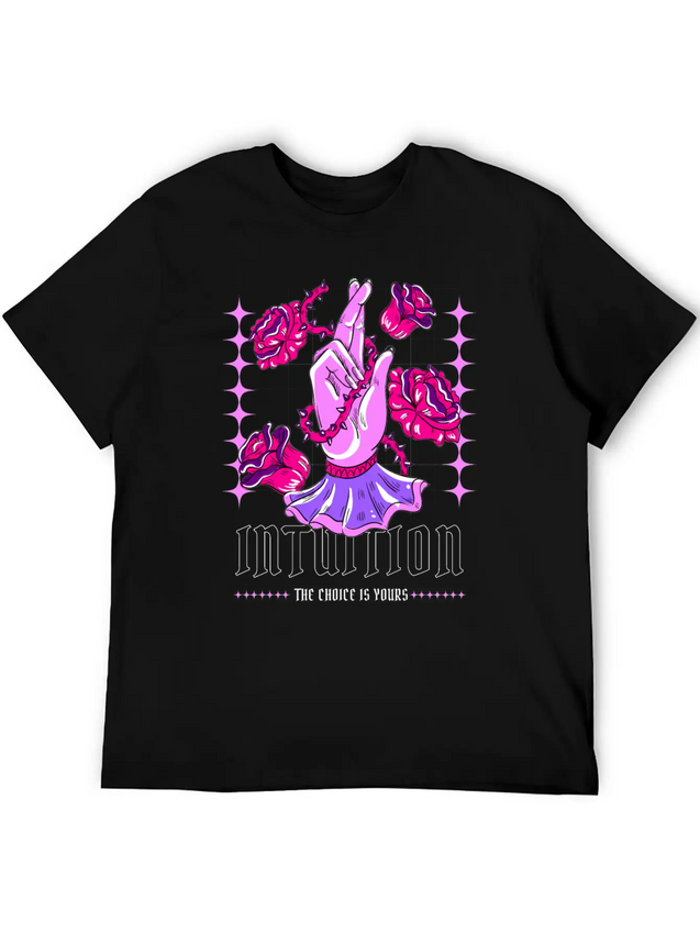 Street Wear Urban Style Lightweight Cotton T-Shirt – Daily Comfort Graphic Shirt