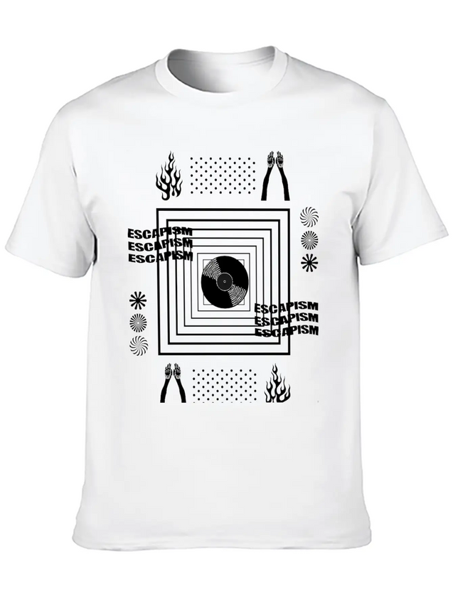 Streetwear Shrill Rapper Bboy Street Art Rap Lightweight Cotton T-Shirt – Daily Comfort Graphic Shirt