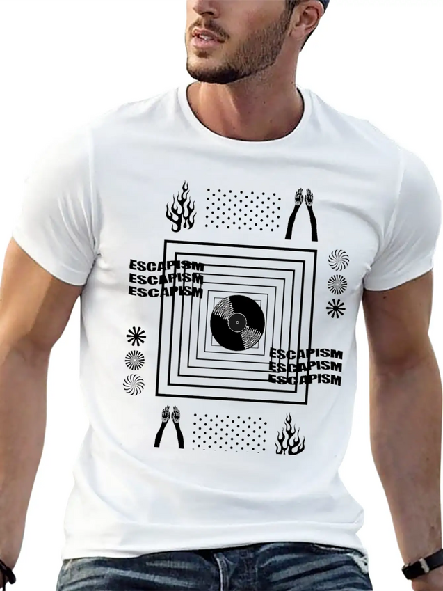 Streetwear Shrill Rapper Bboy Street Art Rap Lightweight Cotton T-Shirt – Daily Comfort Graphic Shirt