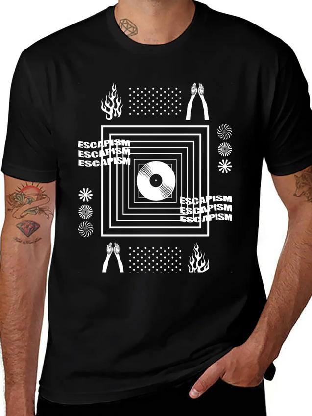 Streetwear Shrill Rapper Bboy Street Art Rap Lightweight Cotton T-Shirt – Daily Comfort Graphic Shirt