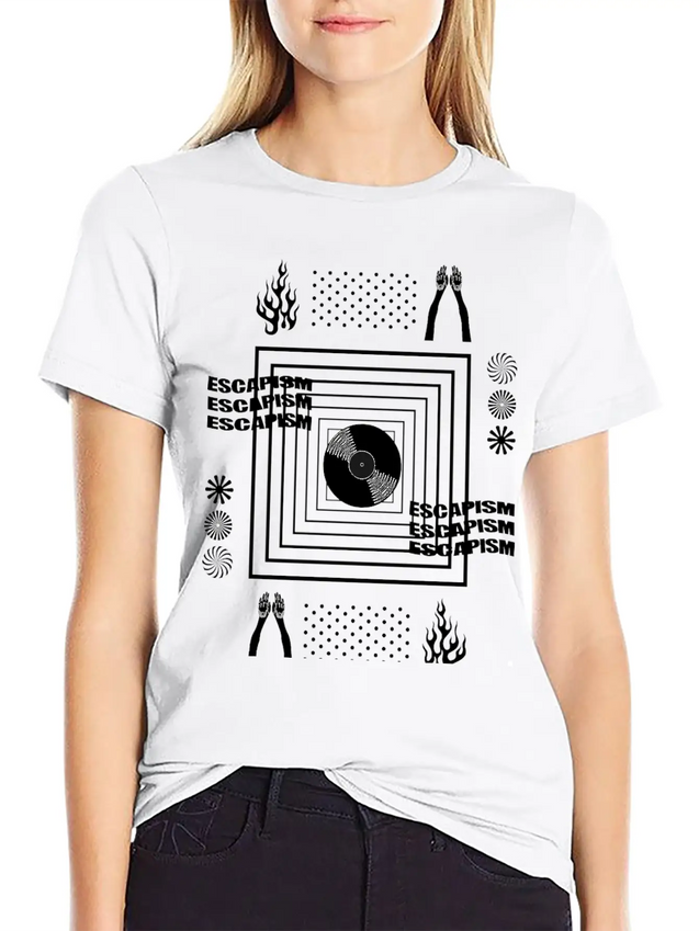 Streetwear Shrill Rapper Bboy Street Art Rap Lightweight Cotton T-Shirt – Daily Comfort Graphic Shirt