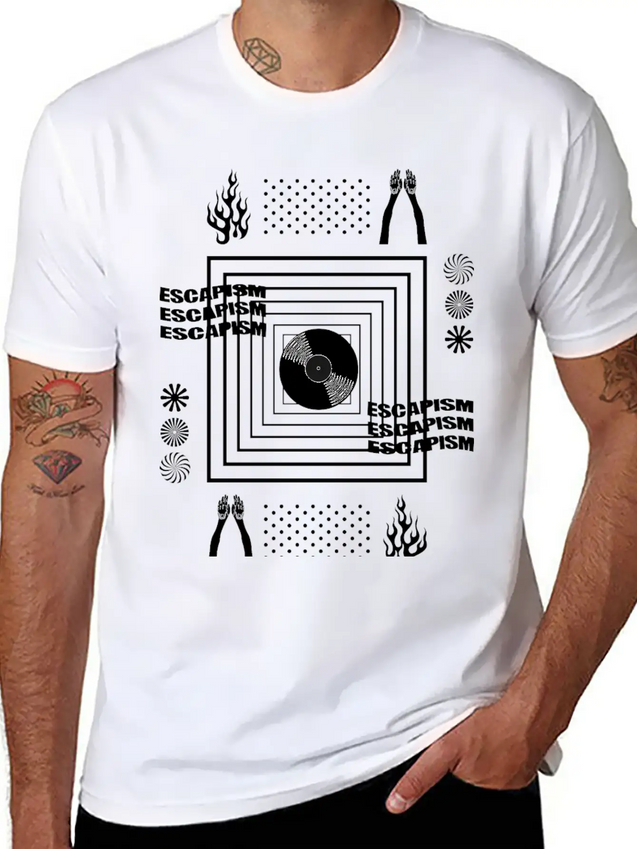 Streetwear Shrill Rapper Bboy Street Art Rap Lightweight Cotton T-Shirt – Daily Comfort Graphic Shirt