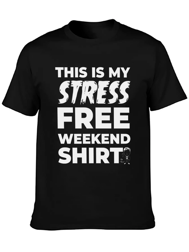 Stress Free Lightweight Cotton T-Shirt – Daily Comfort Graphic Shirt