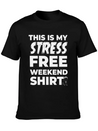 Stress Free Lightweight Cotton T-Shirt – Daily Comfort Graphic Shirt