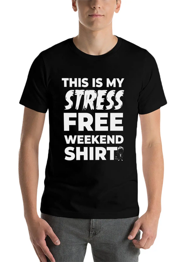 Stress Free Lightweight Cotton T-Shirt – Daily Comfort Graphic Shirt