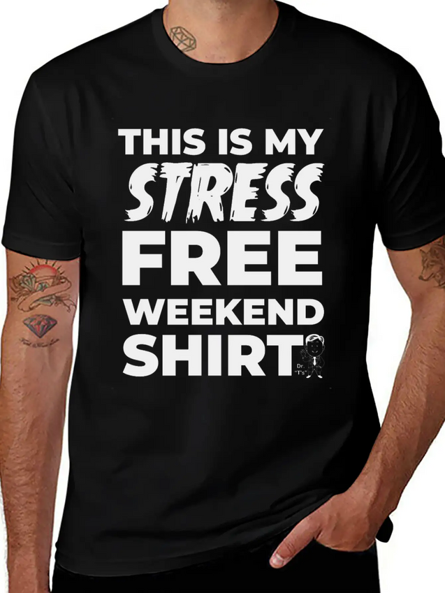 Stress Free Lightweight Cotton T-Shirt – Daily Comfort Graphic Shirt