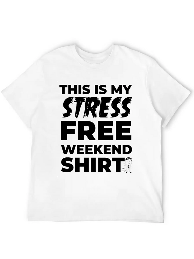 Stress Free Lightweight Cotton T-Shirt – Daily Comfort Graphic Shirt