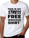 Stress Free Lightweight Cotton T-Shirt – Daily Comfort Graphic Shirt