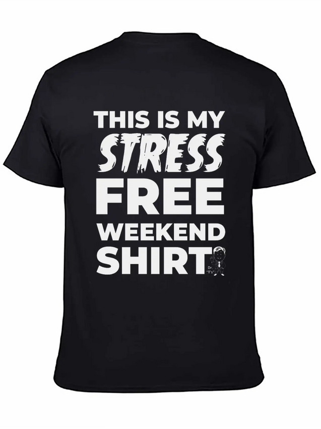 Stress Free Lightweight Cotton T-Shirt – Daily Comfort Graphic Shirt
