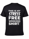 Stress Free Lightweight Cotton T-Shirt – Daily Comfort Graphic Shirt