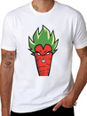 Strong Veg Lightweight Cotton T-Shirt – Daily Comfort Graphic Shirt