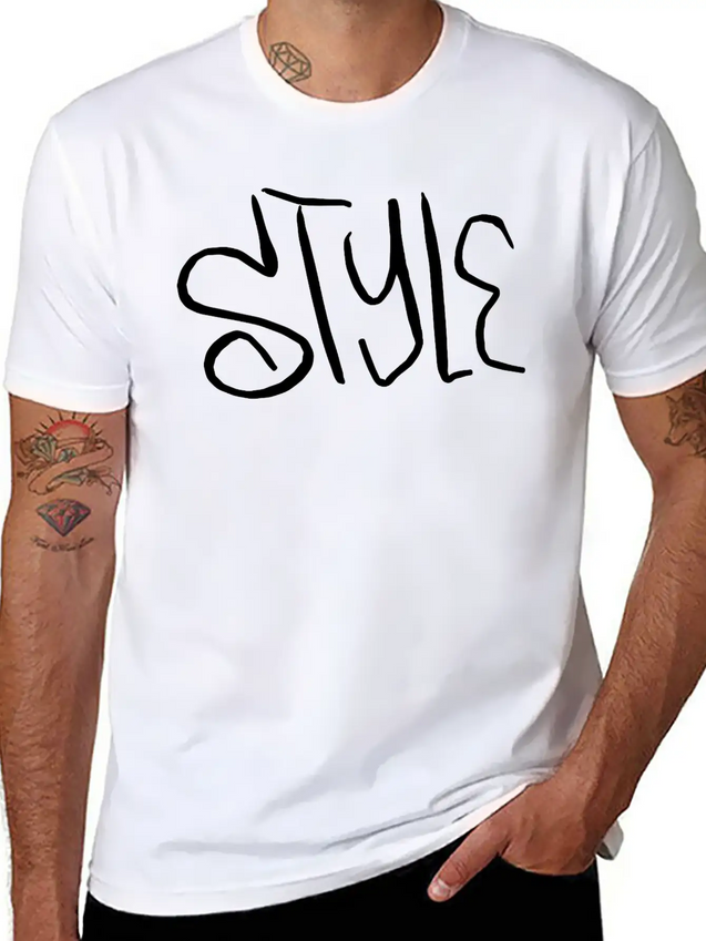 Style Lightweight Cotton T-Shirt – Daily Comfort Graphic Shirt