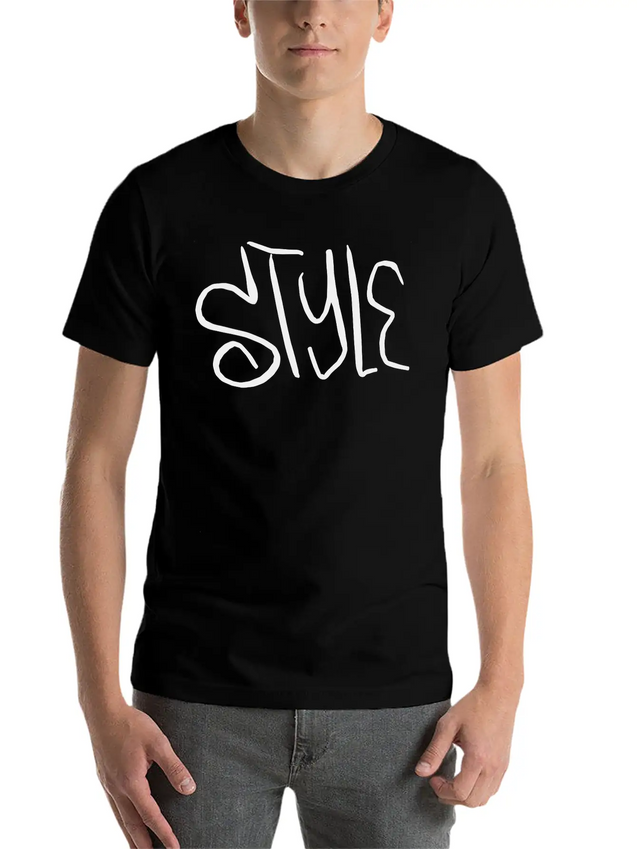 Style Lightweight Cotton T-Shirt – Daily Comfort Graphic Shirt