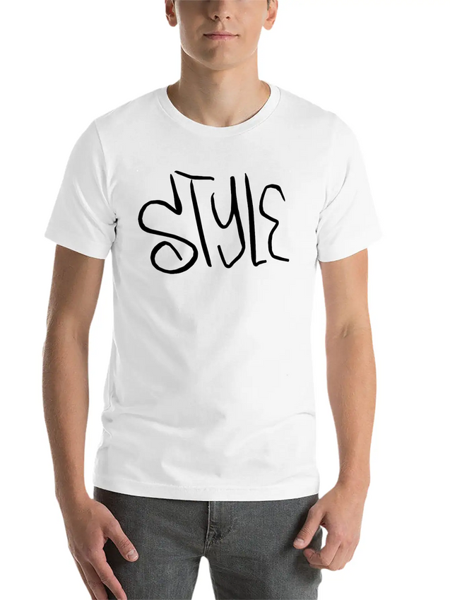 Style Lightweight Cotton T-Shirt – Daily Comfort Graphic Shirt