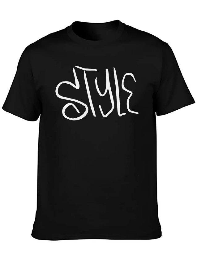 Style Lightweight Cotton T-Shirt – Daily Comfort Graphic Shirt