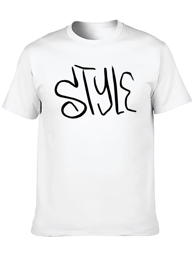 Style Lightweight Cotton T-Shirt – Daily Comfort Graphic Shirt