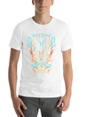 Stylized Painting Of A Sugar Skull For Day Of The Lightweight Cotton T-Shirt – Daily Comfort Graphic Shirt