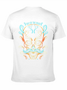 Stylized Painting Of A Sugar Skull For Day Of The Lightweight Cotton T-Shirt – Daily Comfort Graphic Shirt