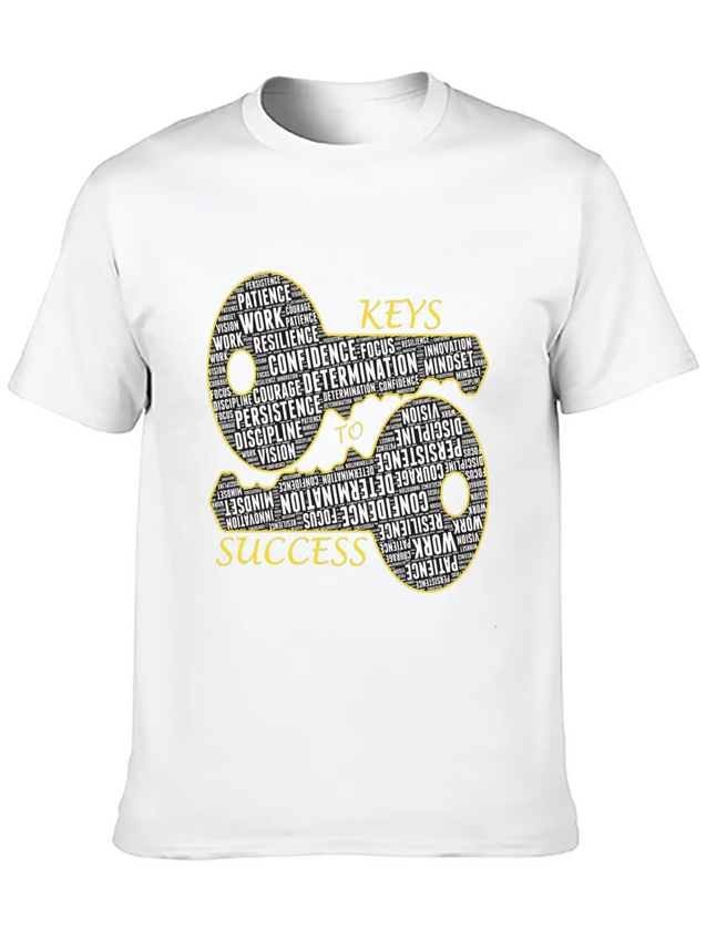 Success - Motivational Gift Lightweight Cotton T-Shirt – Daily Comfort Graphic Shirt