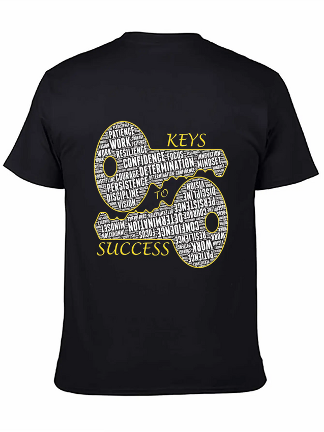Success - Motivational Gift Lightweight Cotton T-Shirt – Daily Comfort Graphic Shirt