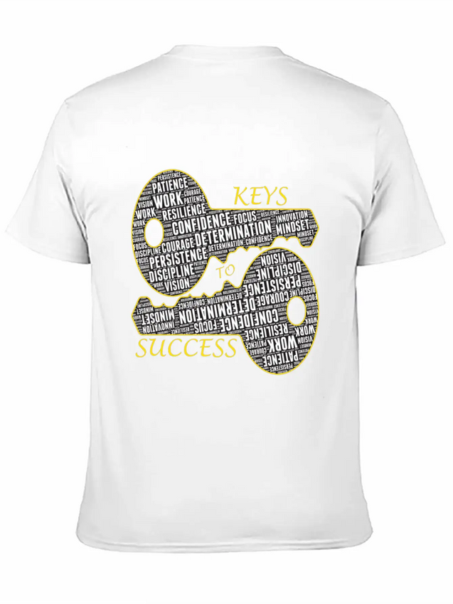 Success - Motivational Gift Lightweight Cotton T-Shirt – Daily Comfort Graphic Shirt