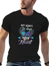 Suicide Memory Of Son Wings Cover Heart Lightweight Cotton T-Shirt – Daily Comfort Graphic Shirt