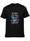 Suicide Memory Of Son Wings Cover Heart Lightweight Cotton T-Shirt – Daily Comfort Graphic Shirt
