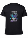 Suicide Memory Of Son Wings Cover Heart Lightweight Cotton T-Shirt – Daily Comfort Graphic Shirt