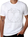 Sumbmarinista Vitruvian Man Scuba Diving Lightweight Cotton T-Shirt – Daily Comfort Graphic Shirt