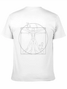 Sumbmarinista Vitruvian Man Scuba Diving Lightweight Cotton T-Shirt – Daily Comfort Graphic Shirt