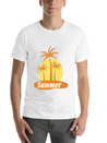 Summer Lightweight Cotton T-Shirt – Daily Comfort Graphic Shirt