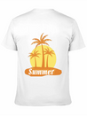 Summer Lightweight Cotton T-Shirt – Daily Comfort Graphic Shirt