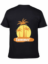 Summer Lightweight Cotton T-Shirt – Daily Comfort Graphic Shirt