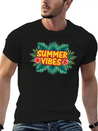 Summer Vibes Lightweight Cotton T-Shirt – Daily Comfort Graphic Shirt