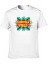 Summer Vibes Lightweight Cotton T-Shirt – Daily Comfort Graphic Shirt