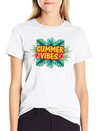 Summer Vibes Lightweight Cotton T-Shirt – Daily Comfort Graphic Shirt