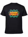 Summer Vibes Lightweight Cotton T-Shirt – Daily Comfort Graphic Shirt