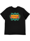 Summer Vibes Lightweight Cotton T-Shirt – Daily Comfort Graphic Shirt
