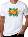 Summer Vibes Lightweight Cotton T-Shirt – Daily Comfort Graphic Shirt