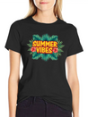 Summer Vibes Lightweight Cotton T-Shirt – Daily Comfort Graphic Shirt