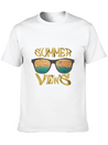 Summer Views Lightweight Cotton T-Shirt – Daily Comfort Graphic Shirt