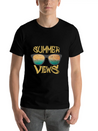 Summer Views Lightweight Cotton T-Shirt – Daily Comfort Graphic Shirt