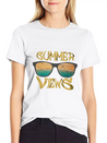 Summer Views Lightweight Cotton T-Shirt – Daily Comfort Graphic Shirt