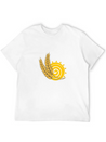 Sun With Rice Lightweight Cotton T-Shirt – Daily Comfort Graphic Shirt