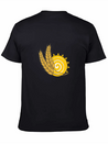 Sun With Rice Lightweight Cotton T-Shirt – Daily Comfort Graphic Shirt