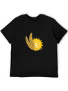 Sun With Rice Lightweight Cotton T-Shirt – Daily Comfort Graphic Shirt