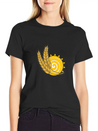 Sun With Rice Lightweight Cotton T-Shirt – Daily Comfort Graphic Shirt