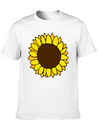 Sunflower Lightweight Cotton T-Shirt – Daily Comfort Graphic Shirt