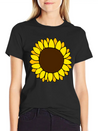 Sunflower Lightweight Cotton T-Shirt – Daily Comfort Graphic Shirt
