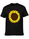 Sunflower Lightweight Cotton T-Shirt – Daily Comfort Graphic Shirt